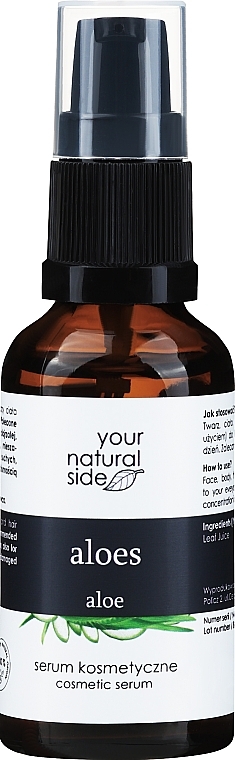 Aloe Serum - Your Natural Side Nourishing Serum Aloes Organic Serum — photo N1