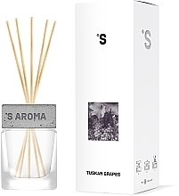 Fragrances, Perfumes, Cosmetics Reed Diffuser "Tuscan Grapes" - Sister's Aroma Tuscan Grapes