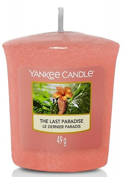 Scented Candle - Yankee Candle Coconut The Last Paradise Votive Candle — photo N1