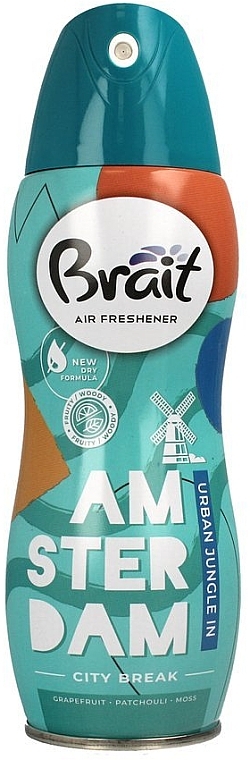 Air Freshener "City Break-Amsterdam" - Brait Dry Air — photo N1