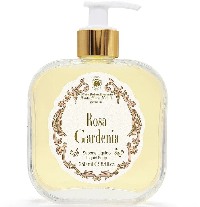 Santa Maria Novella Rosa Gardenia - Liquid Soap — photo N1