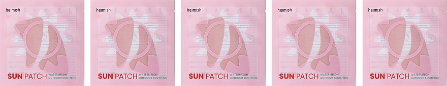 Moisturizing Patches for Protection against Harmful UV Radiation - Heimish Watermelon Outdoor Soothing Sun Patch — photo N4
