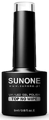 Gel Polish No Wipe Top Coat - Sunone UV/LED Gel Polish Top No Wipe — photo N1