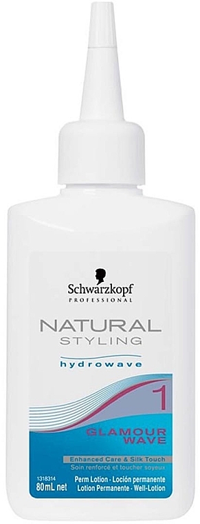 2-Phase Perm for Normal & Slightly Porous Hair - Schwarzkopf Professional Natural Styling Curl & Care 1 — photo N1