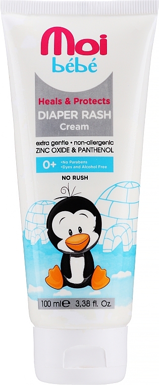 Body Cream - Moi Bebe Heals & Protects Diaper Rash Cream — photo N3