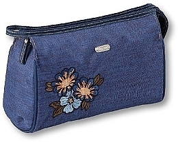 Makeup Bag "Soft", 96044, dark blue - Top Choice — photo N2