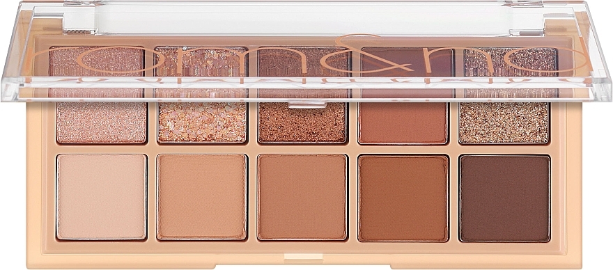 Eyeshadow Palette - Rom&nd Better Than Palette Mahogany Garden — photo N1