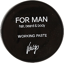 Mattifying Hair Paste - Vitality's For Man Working Paste — photo N1