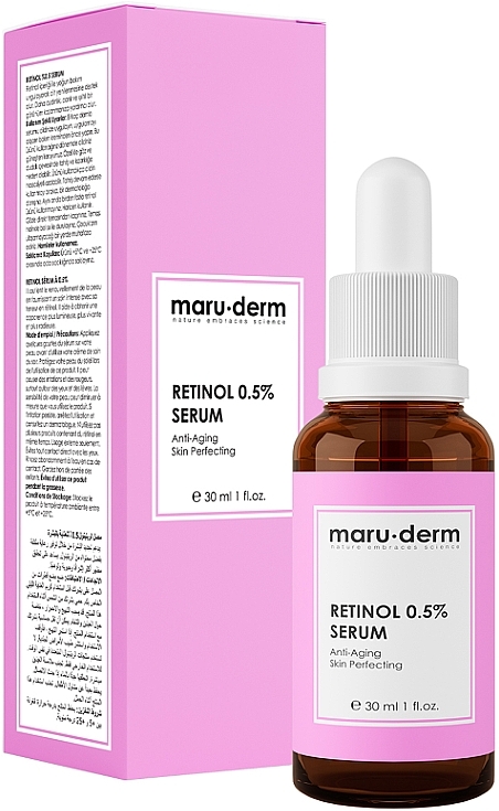 0.5% レチノール フェイス セラム - Maruderm Cosmetics Retinol 0.5% Serum — photo N1