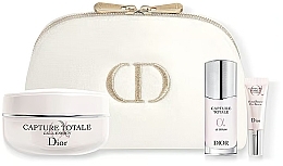 Fragrances, Perfumes, Cosmetics Set - Dior Capture Totale (f/ser/10ml + eye/ser/5ml + f/cr/50ml + pouch)