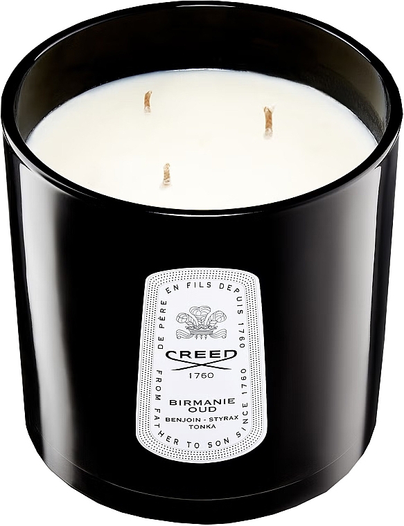 Creed Birmanie Oud Blue Leather Candle - フレグランスキャンドル — photo N3