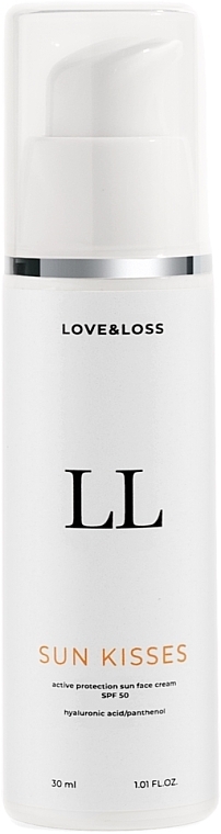 Sunscreen - Love&Loss Sun Protection Cream SPF 50 — photo N2