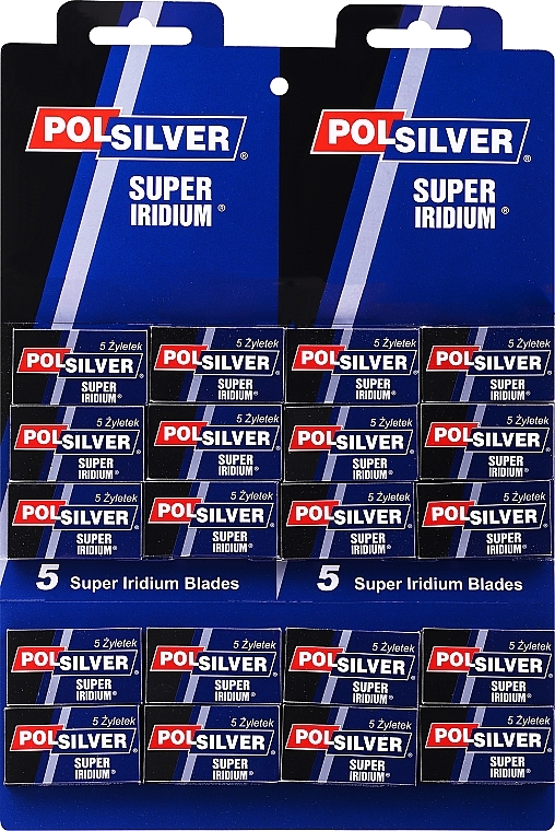 Blade Set - Polsilver Super Iridium Razor Blades  — photo N1