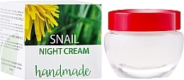 Fragrances, Perfumes, Cosmetics Snail Face Cream - Hristina Cosmetics Handmade Snail Night Cream