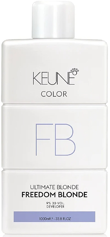 Colour Developer - Keune Freedom Blonde 9% — photo N10