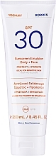 Fragrances, Perfumes, Cosmetics Face & Body Sun Emulsion SPF30 - Korres Yogurt Sunscreen Emultion