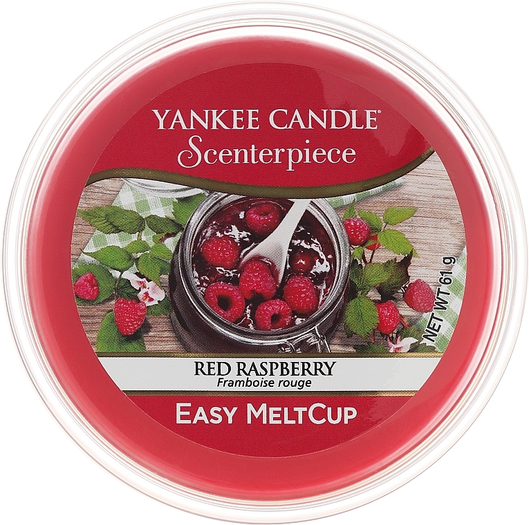 Scented Wax - Yankee Candle Red Raspberry Scenterpiece Melt Cup — photo N1
