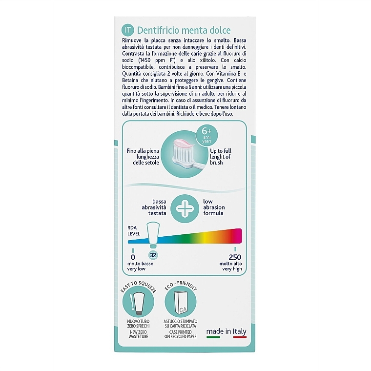 Tender Mint Fluoride Toothpaste, 6+ years - Chicco — photo N6