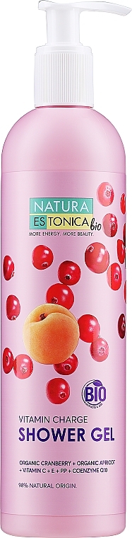 Shower Gel "Vitamin Charge" - Natura Estonica Vitamin Charge Shower Gel — photo N1