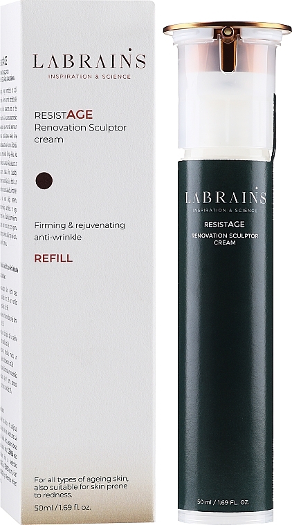 Renewing Face Cream - Labrains Resistage Renovation Sculptor Cream (refill) — photo N2