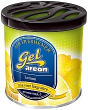 Fragrances, Perfumes, Cosmetics Lemon Gel Can - Areon Gel Can Lemon