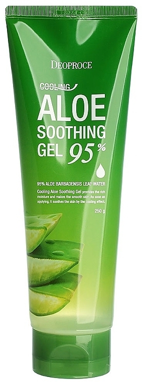 Universal Soothing Aloe Vera Gel - Deoproce Cooling Aloe Soothing Gel 95% — photo N1