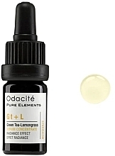 Fragrances, Perfumes, Cosmetics Face Serum Concentrate 'Green Tea + Lemongrass' - Odacite Gt+L Radiance Effect Booster Green Tea + Lemongrass