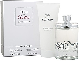 Fragrances, Perfumes, Cosmetics Cartier Eau de Cartier - Set (edt/100ml + sh/gel/100ml)