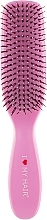 Kids Spider Hair Brush, 1501, pink, glossy M - I Love My Hair — photo N1