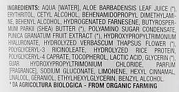 Organic Moisturizing Conditioner with Hyaluronic Acid - Athena's L'Erboristica Trico Bio Balsamo Idratante Con Acido Jaluronico "Luce Sublime" — photo N3