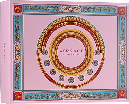 Fragrances, Perfumes, Cosmetics Versace Bright Crystal - Set (edt/50ml + b/lot/50ml + sh/gel/50ml)