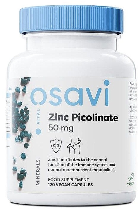 Zinc Picolinate Capsules 50 mg - Osavi Zinc Picolinate — photo N1