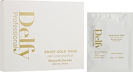 Exfoliating Face Mask - Delfy Cosmetics Enjoy Gold Mask — photo N2