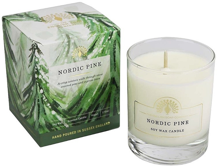 Scented Candle 'Nordic Pine' - The English Soap Company Nordic Pine Scented Candle — photo N2