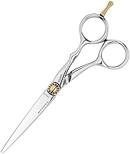 Fragrances, Perfumes, Cosmetics Straight Hairdressing Scissors 9009, 15.24 cm - Tondeo Mythos Offset 6" Cutting Scissors