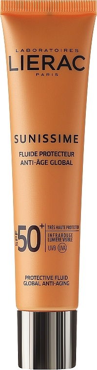 Face & Decollete Emulsion - Lierac Sunissime Fluide Protecteur Anti-Age SPF50+ — photo N2