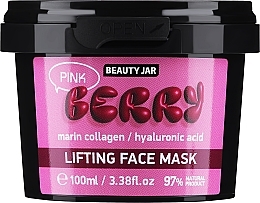 Fragrances, Perfumes, Cosmetics Lifting Face Mask - Beauty Jar Pink Berry Lifting Face Mask