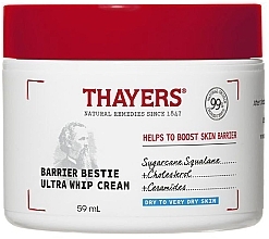 Fragrances, Perfumes, Cosmetics Cream for Dry & Very Dry Skin - Thayers Barrier Bestie Ultra Whip Cream