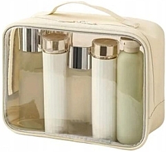 Fragrances, Perfumes, Cosmetics Cosmetic Bag Organizer KS105WZ3, creamy - Ecarla