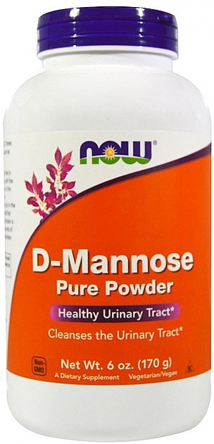 Dietary Supplement, 170g, powder - Now Foods D-Mannose — photo N1