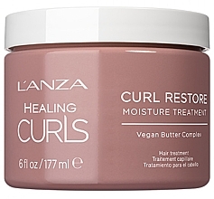 Fragrances, Perfumes, Cosmetics Repairing Leave-In Mask for Curly Hair - L'anza Healing Curls Curl Restore Moisture Treatment