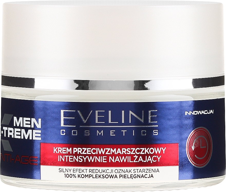Intensive Anti-Wrinkle Cream - Eveline Cosmetics Men Extreme Anti-Age Cream — photo N2