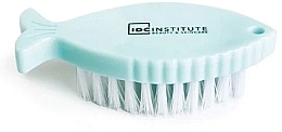 Fragrances, Perfumes, Cosmetics Fish Nail Brush, green - IDC Institute Nail Brush