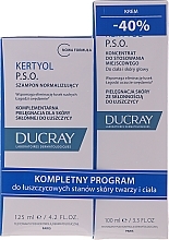 Fragrances, Perfumes, Cosmetics Set - Ducray Kertyol P.S.O. (shm/100ml + concentrate/125ml)