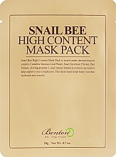 Snail & Bee Venom High Content Mask - Benton Snail Bee High Content Mask Pack — photo N2