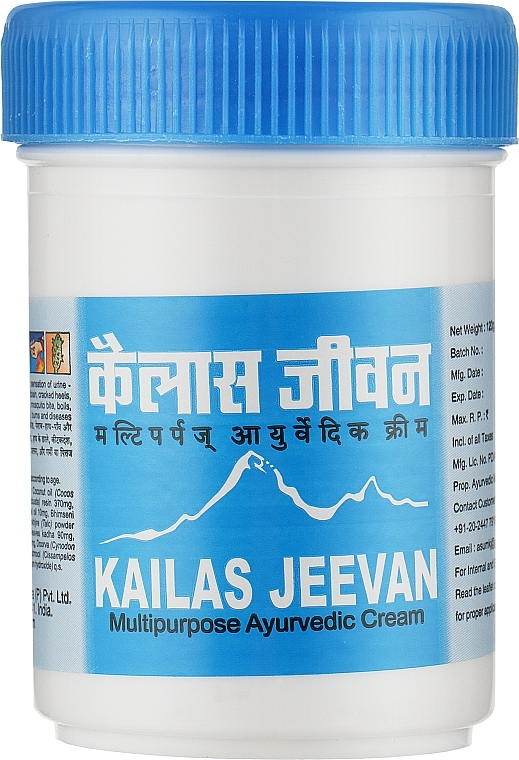 Antiseptic, Anesthetic & Antifungal Cream "Kailas Jeevan" - Asum Kailas Jeevan Cream — photo N6