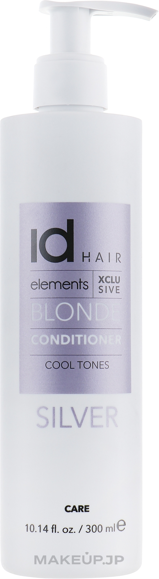 Bleached & Blonde Hair Conditioner - idHair Elements XCLS Blonde Silver Conditioner — photo 300 ml