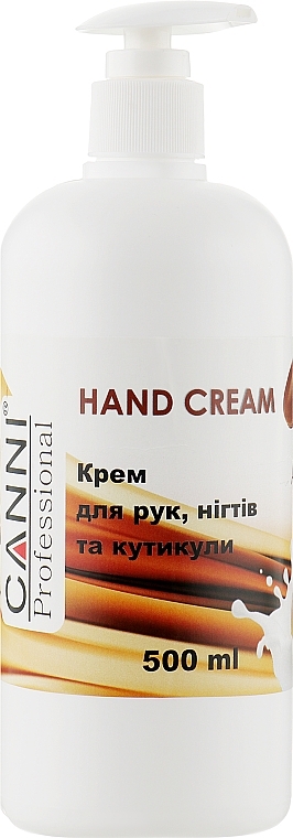 Hand, Nail & Cuticle Cream with Argan Oil - Canni Hand Cream — photo N5