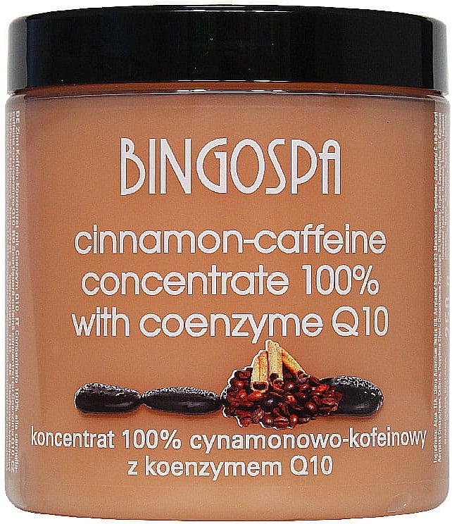 Cinnamon and Caffeine Concentrate with Coenzyme Q10 Extract - BingoSpa — photo N1