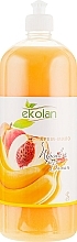 Cream Soap "Peach & Banana", push-pull - Ekolan — photo N1